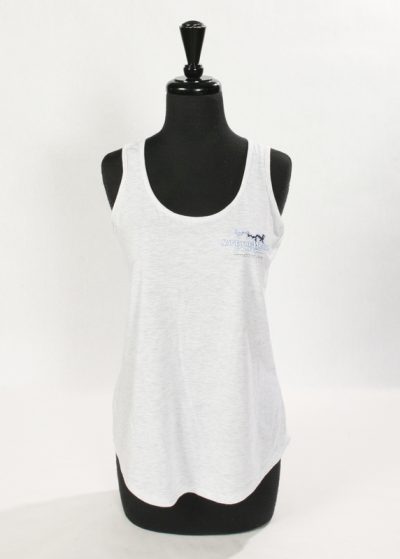 Save The Dragon Tank Top Women's White Front