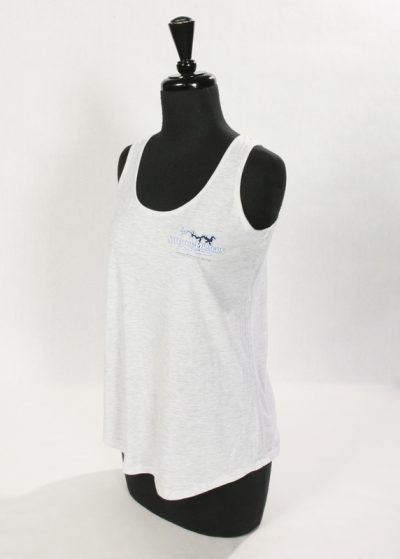 Save The Dragon Tank Top Women's White Front Side