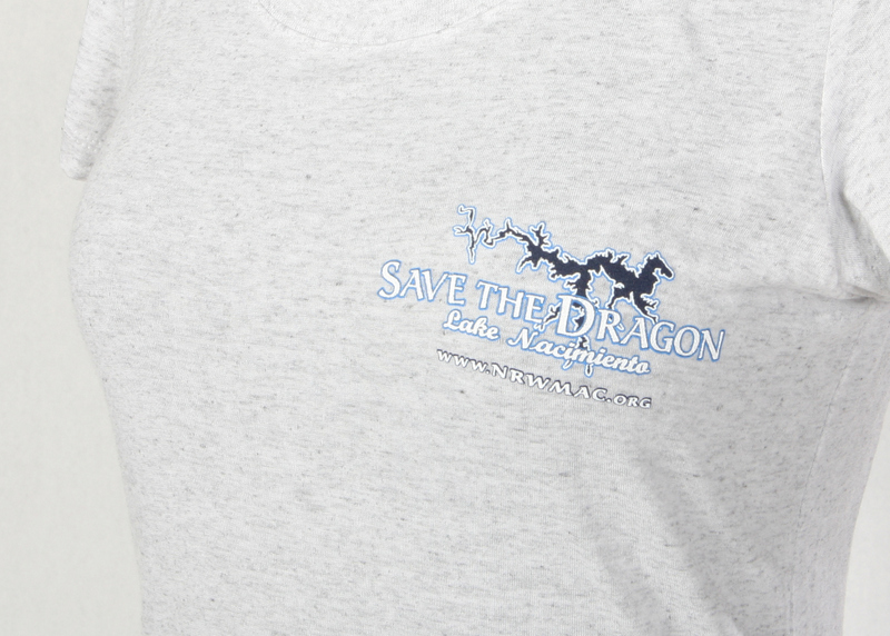 Save The Dragon T-Shirt Women's White Front